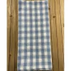 Towel – House Check Light Blue White
