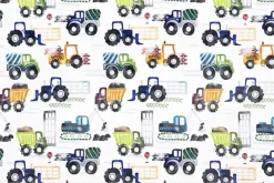 Tractor Haul Digital Cuddle Multicolor