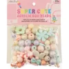 Transparent Acrylic Bow Bead Mix, 40g
