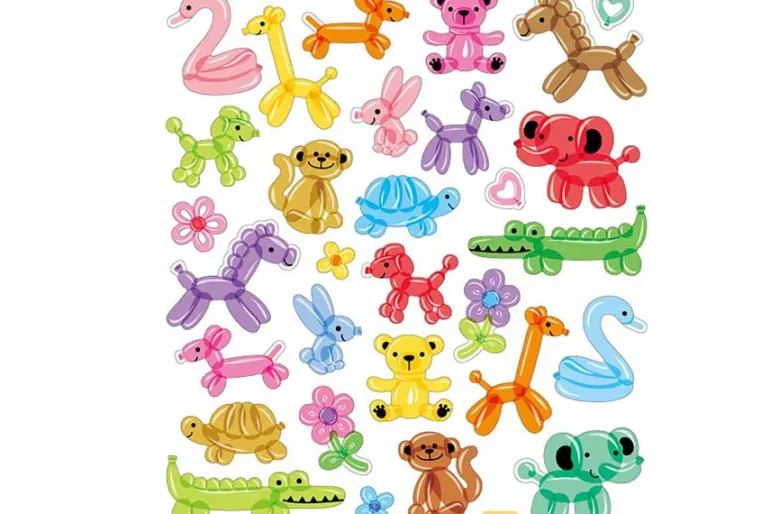Transportation Sticker Sheet