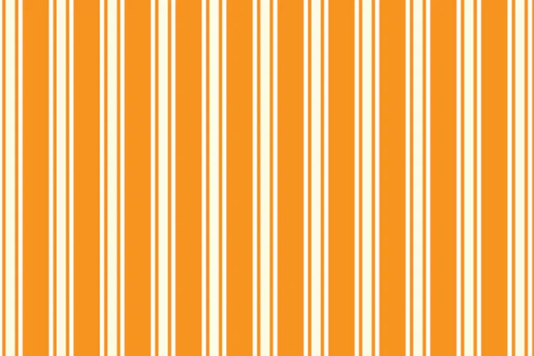 Transylvania Glow in the Dark Terrifying Ticking Stripe Orange