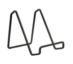 Tripar Mahogany Wire Stand – 4-inch – Black Square