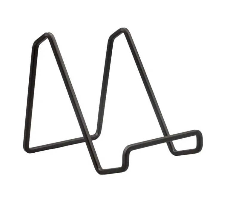 Tripar Mahogany Wire Stand – 4-inch – Black Square