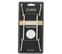 Tripar Plate Wire Hanger – 10-inch to 14-inch – Brass
