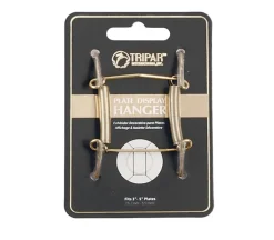 Tripar Plate Wire Hanger – 3-inch to 5-inch – Brass