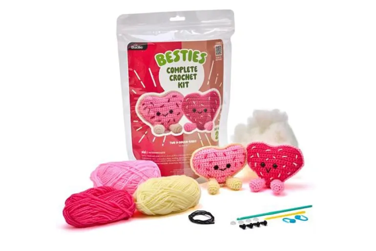 Two A-Dough-Rable Donut Duo Amigurumi Crochet Kit