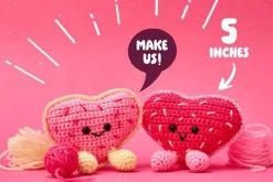 Two A-Dough-Rable Donut Duo Amigurumi Crochet Kit