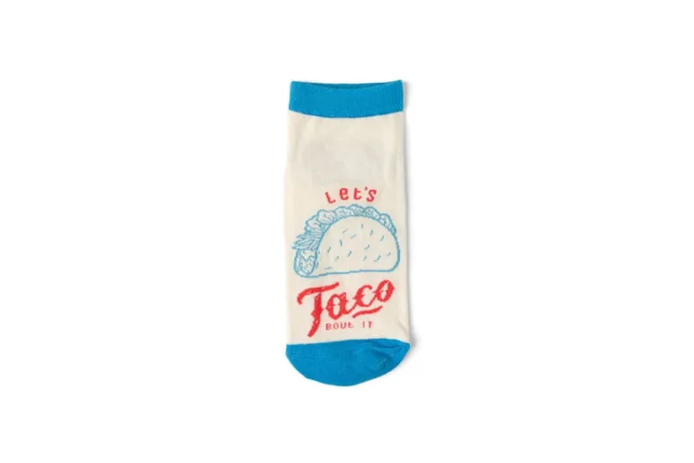 Two Left Feet Low Rider Socks – Let’s Taco Bout It