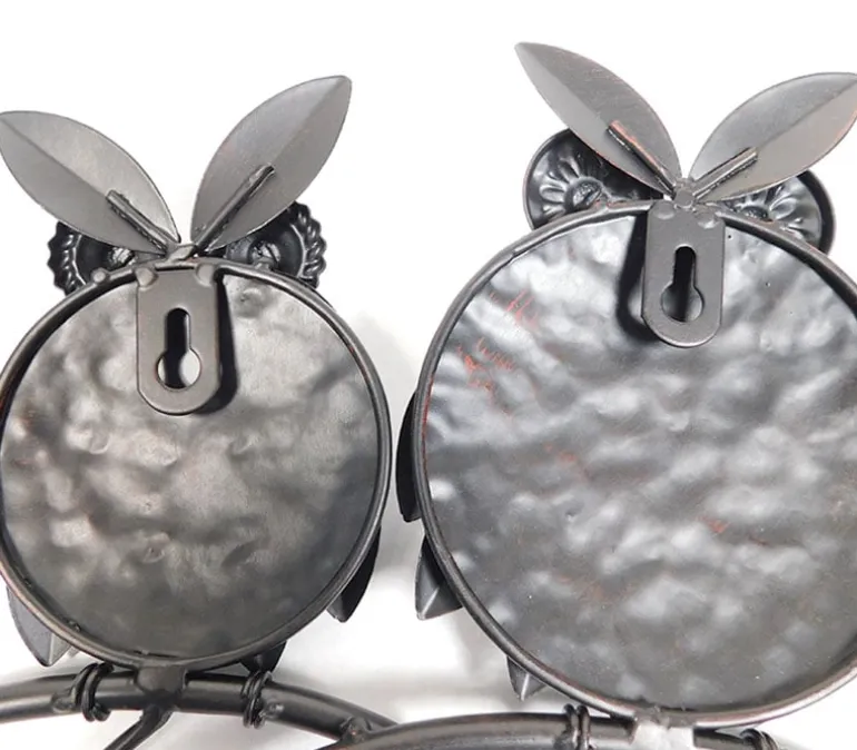 Two Owls Metal Wall Art