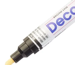 Uchida Marvy Deco Glossy Paint Markers – Broad – Black