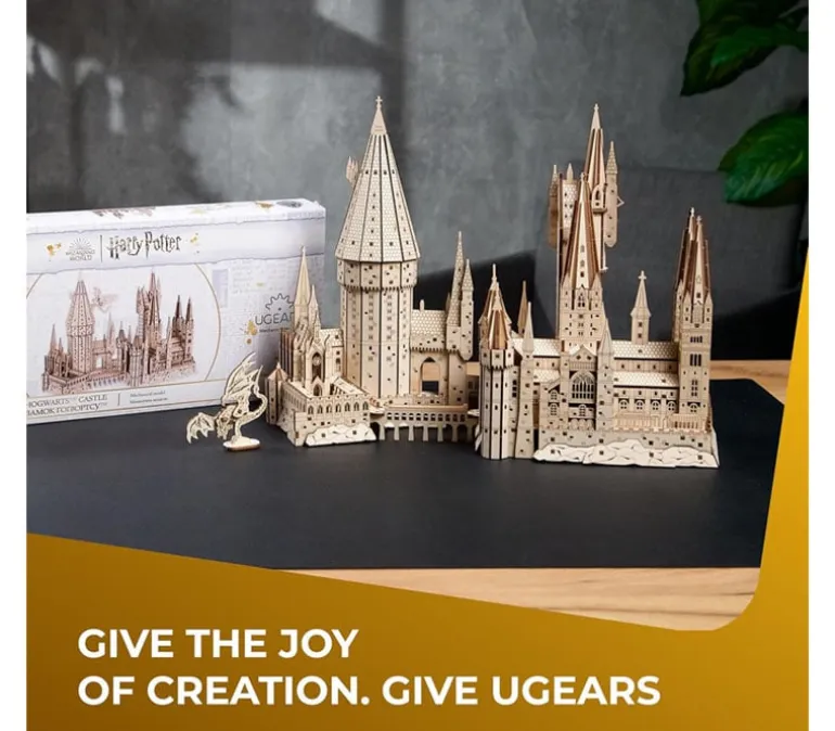 Ugear Harry Potter Hogwarts Castle Wooden Puzzle