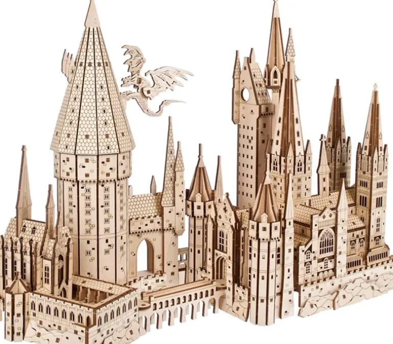 Ugear Harry Potter Hogwarts Castle Wooden Puzzle