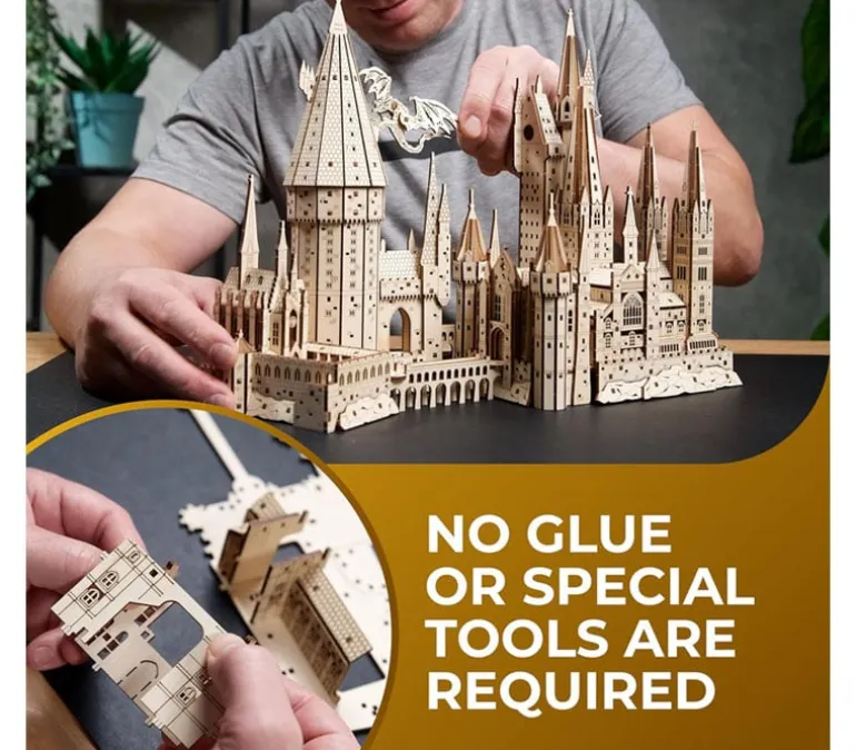 Ugear Harry Potter Hogwarts Castle Wooden Puzzle