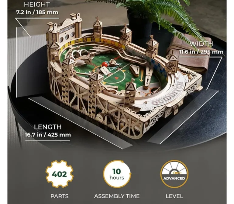 Ugear Harry Potter Quidditch Pinball Machine Wooden Puzzle