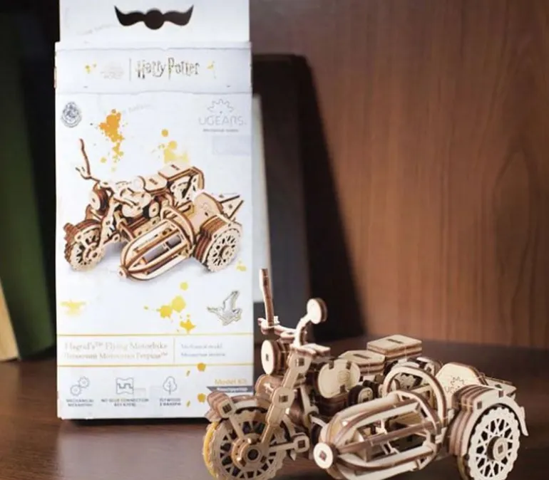 Ugears Harry Potter Hagrids Flying Motorbike Puzzle