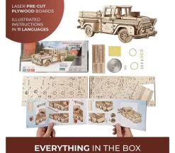 Ugears Puzzle Model Kit – Pickup Lumberjack