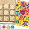 Unicorn – Wood Yarn Wrapping Craft & Paint Kit