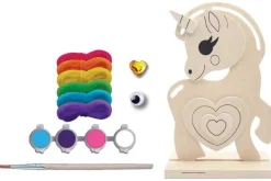 Unicorn – Wood Yarn Wrapping Craft & Paint Kit