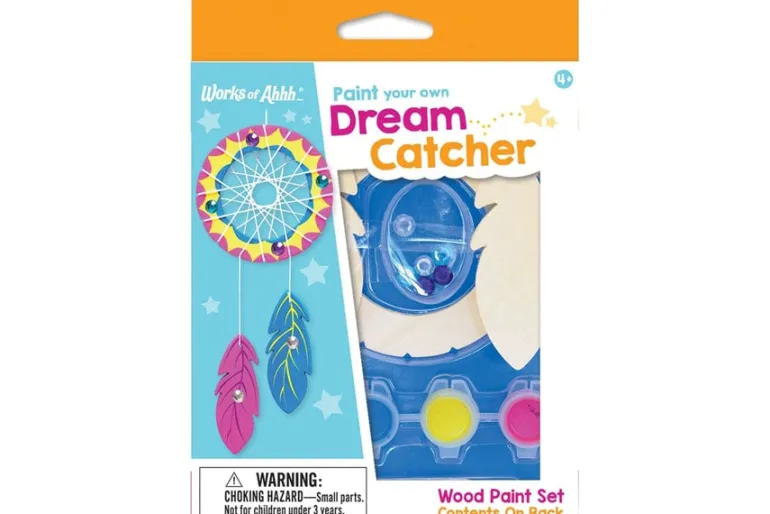 Unicorn – Wood Yarn Wrapping Craft & Paint Kit