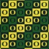 University Of Oregon Patch Digital Cotton