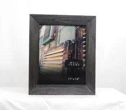 Vancouver Antique Black Oak Tabletop And Wall Frame – 11-inch x 14-inch – Black Oak