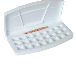 Van Gogh Watercolour Empty Plastic Pocket Box – 24 Empty Pans