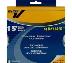 Velcro Sticky Back Tape – 3/4-inch x 1-foot – White