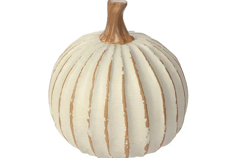 Velvet Pumpkins Orange 9pc