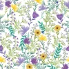 Veronica’s Garden Bees Tonal Green