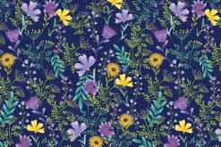 Veronica’s Garden Bees Tonal Green
