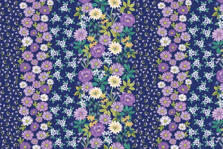 Veronica’s Garden Bees Tonal Green