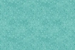 Veronica’s Garden Shadow Dots in Tonal Teal