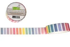 Vertical Pastel Rainbow Stripes Washi Tape