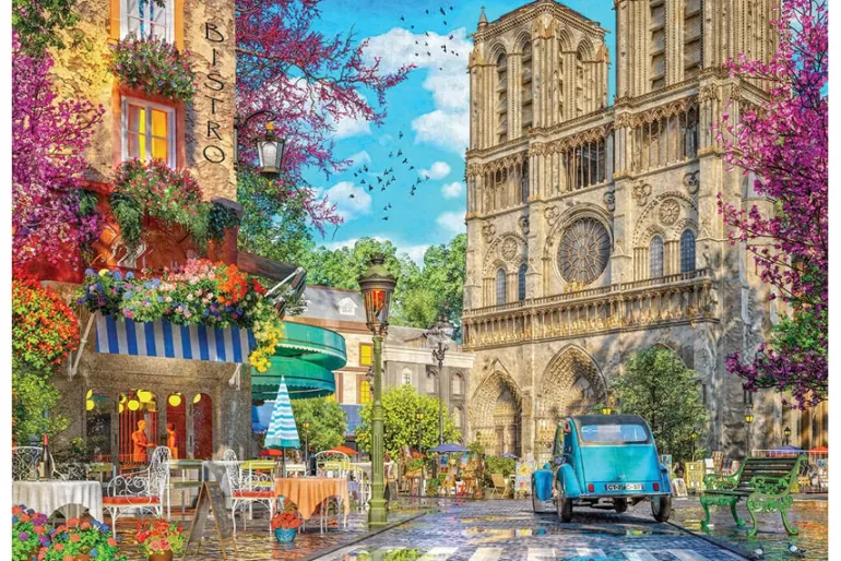 View of Paris XL Oversize 300 Piece Puzzle