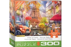 View of Paris XL Oversize 300 Piece Puzzle