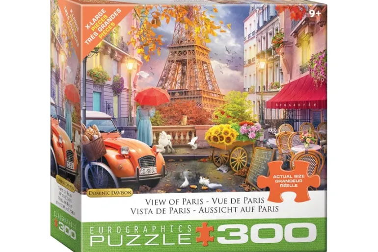 View of Paris XL Oversize 300 Piece Puzzle