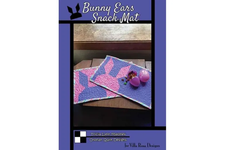 Villa Rosa Designs Shamrock Snack Mat Sewing Pattern