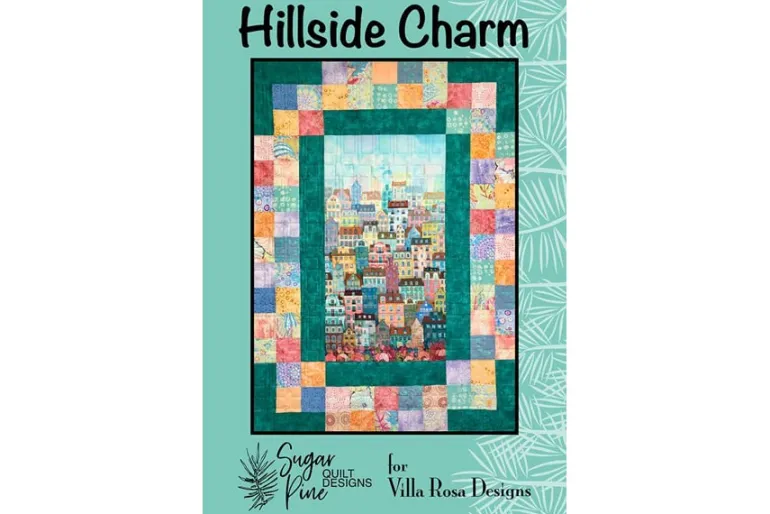 Villarosa Hillside Charm Quilt Sewing Pattern Card