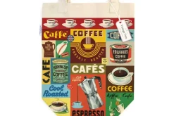 Vintage Coffee Natural Cotton Tote Bag