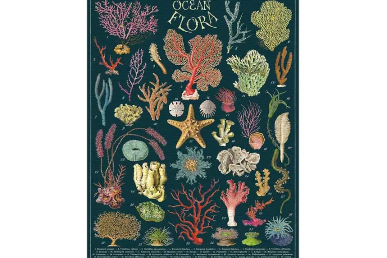 Vintage Ocean Flora – 1000 Piece Puzzle