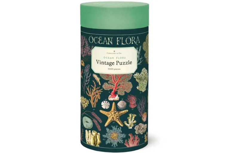 Vintage Ocean Flora – 1000 Piece Puzzle