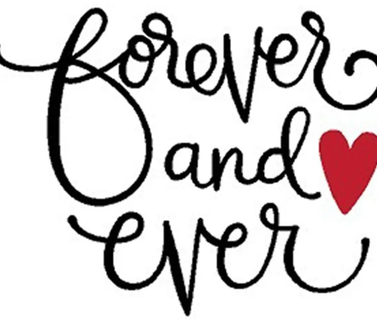 Vinyl Rub-On – Forever And Ever
