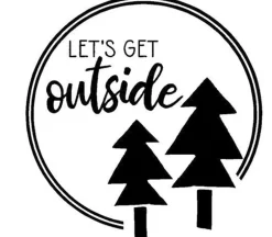 Vinyl Rub-On – Lets Get Outside
