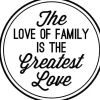 Vinyl Rub-On – The Love Of Family