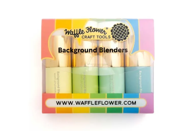 Waffle Flower Blending Brushes – Soft Ink Blending Tools