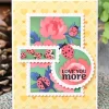 Waffle Flower Nesting Postage Collage Peony Stencil