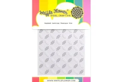 Waffle Flower Rose Bouquet Stencil