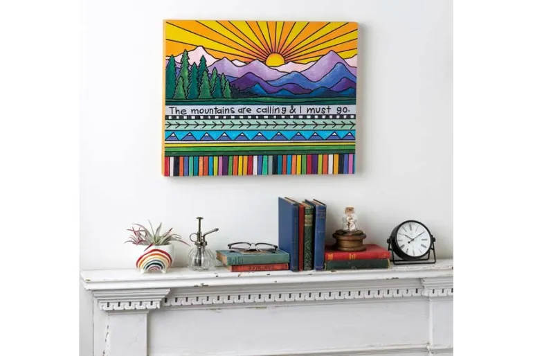 Wall Art – The Mountains Are Calling