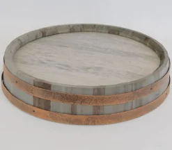 Wall Art Wine Barrel Lid 15 inches in Diameter