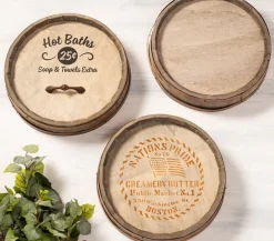 Wall Art Wine Barrel Lid 15 inches in Diameter